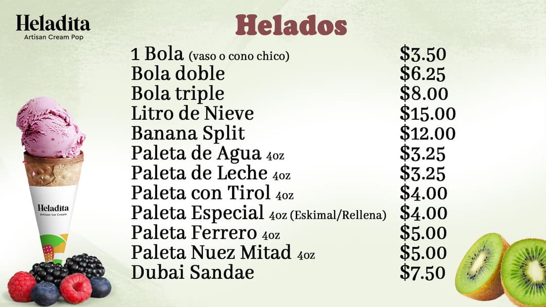Bebida o Postre 2