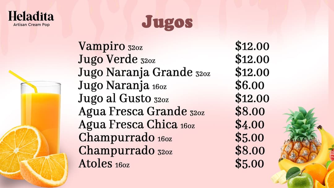 Bebida o Postre 3