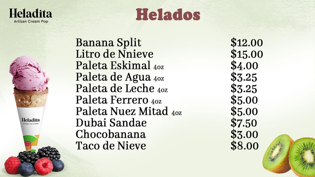 Bebida o Postre 2