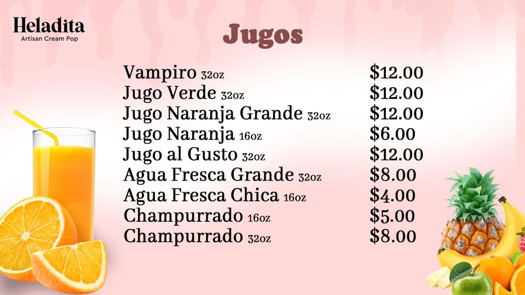Bebida o Postre 3