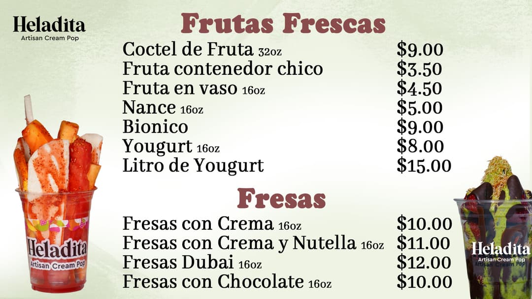 Bebida o Postre 4