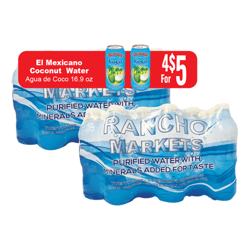 Rancho Markets Purified Water