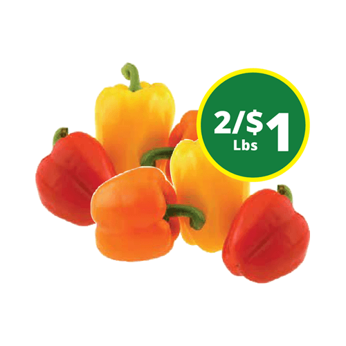 Red, Yellow or Orange Bell Peppers