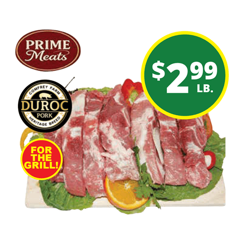 Pork Ribs in Strips