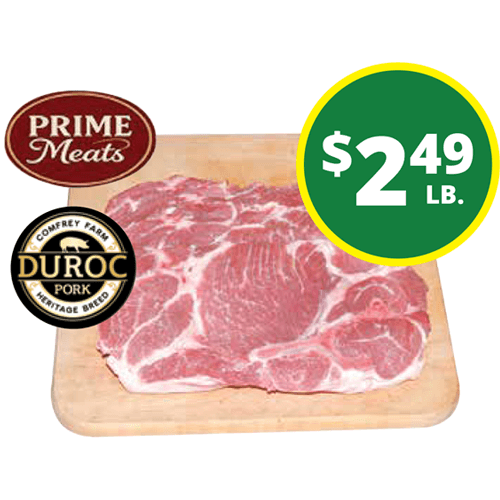 Bone in Boston Butt Steak