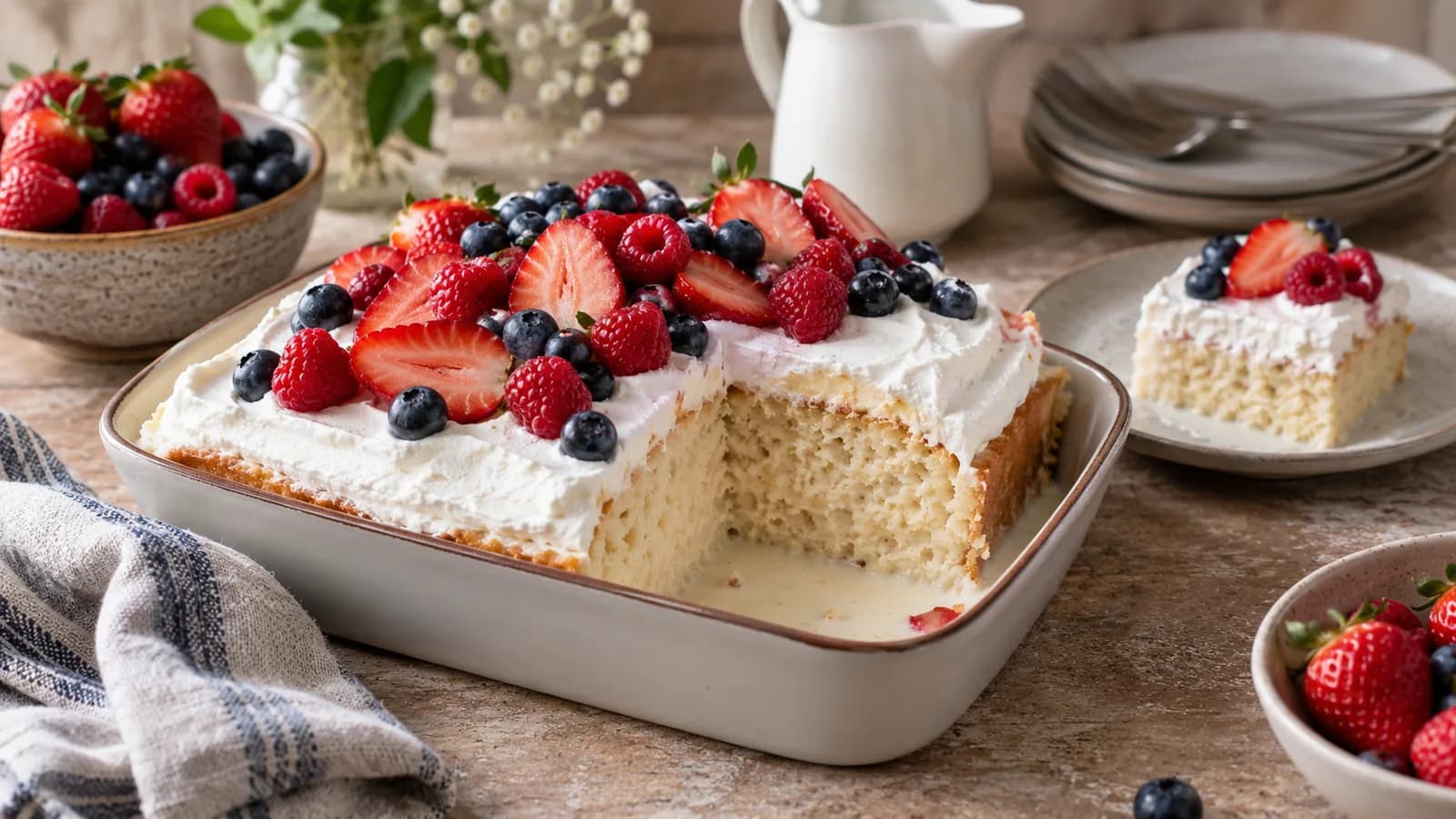 Traditional Tres Leches Cake
