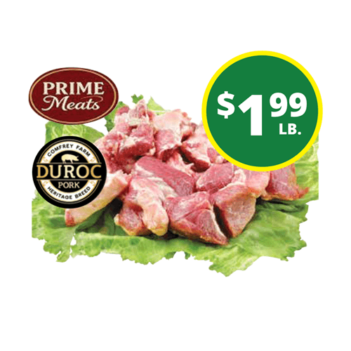 Trocitos de Puerco con Hueso