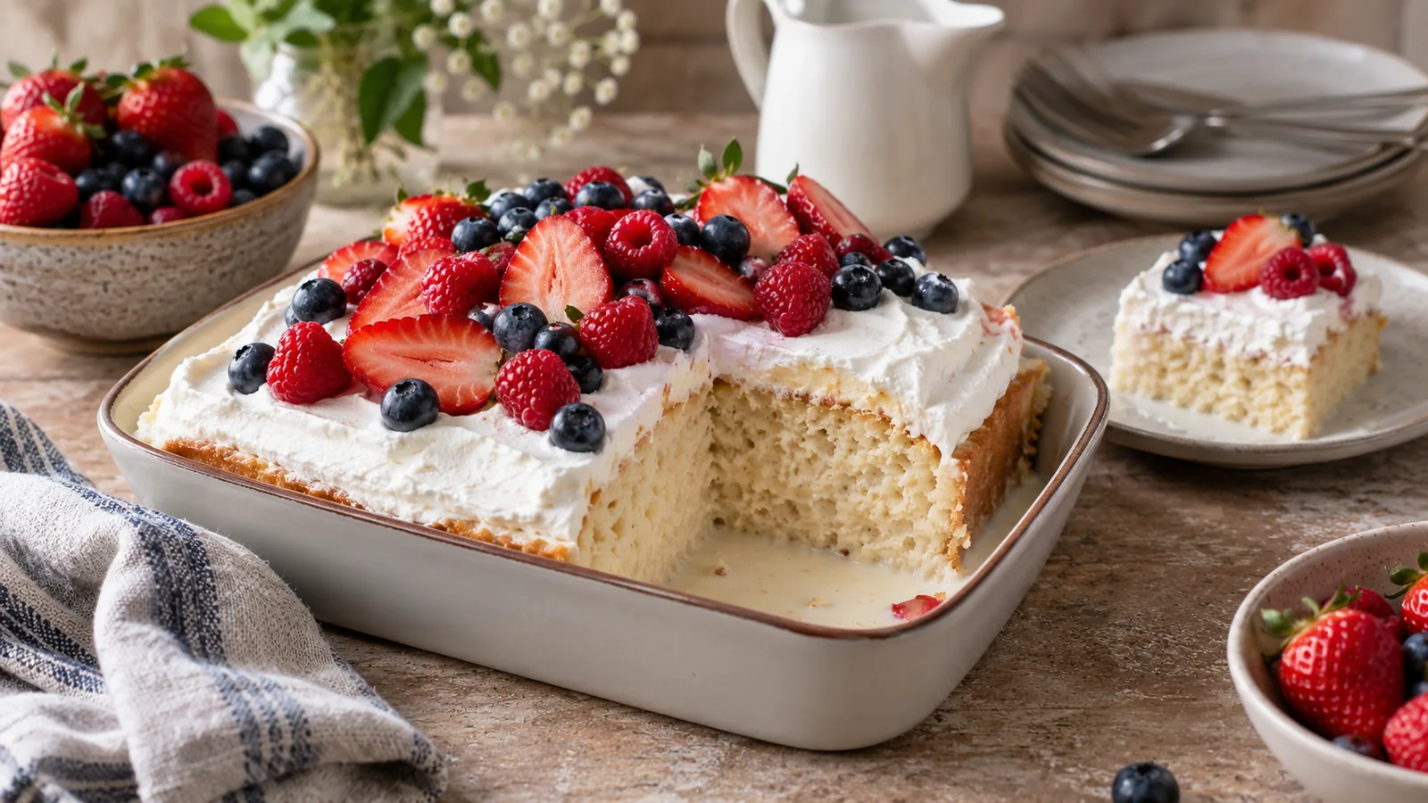 Traditional Tres Leches Cake - Hispanic Supermarket Recipe
